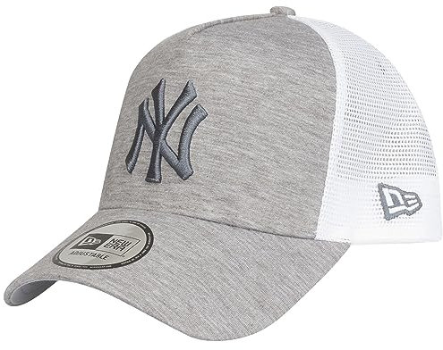 New Era Adjustable Trucker Cap Jersey New York Yankees grau