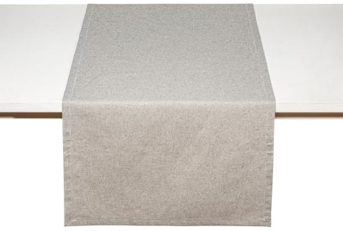 Pichler Tischwäsche Serie Glance, Silber, Größe:Tischdecke 150 x 250 cm
