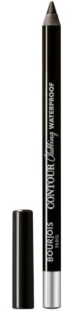 Bourjois Paris Contour Clubbing Crayon Yeux Waterproof, Texture Coulissante et Doux, Formule avec Huiles de Jojoba, N° 54 Ultra Black, 1.2g