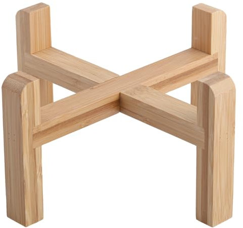 Addggo Support de gamelle pour Chien de Taille Moyenne et Grande - Support de gamelle surélevée/surélevée pour Chiens de 20,3 cm et 7,6 Tasses - Support antidérapant pour Nourriture et Eau - Support