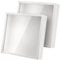 SEUNMUK 2 Pack 10 × 10 Inch White 3D Shadow Box, Wooden Deep Box Frame, Square Deep Display Picture Frame for Crafts, Anniversary, Wedding, Graduation