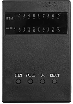 iFutniew RC Car Program Card Electronic Speed Controller Programmer for RC Car 25A-120A Brushless ESC