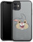 Holz Case kompatibel mit Apple iPhone 11 Walnuss Handyhülle Echtholz Hülle Disney Bambi Klopfer