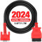 Autel Original OBD2 Haupttestkabel, 5.6 Fuß 1.7 M, 16-poliges OBDII Diagnosetestkabel, Funktioniert mit Kabelgebundener 808-Serie, Für MK808S MK808Z MX808S MK808 MX808 MP808S MP808 DS708 DS808 MS906