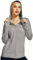 WILLIT Damen Laufjacke Sportjacke Langarm Sonnenschutz Hoodie UV Shirts Laufshirt UPF 50 Leichte Jacke Yoga Fitness Sport Wandern mit Taschen Dunkelgrau XL