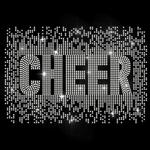 MAYJOYDIY Hotfix Rhinestones - Crystal Iron-On Transfers for Clothing, Shoes & Bags (Sparkling Glass Stones) - Heat Transfer Decals for DIY Fashion Embellishment