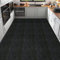 Elffloor Self Adhesive Floor Tile Peel and Stick Floor Tiles Vinyl Flooring Black Marble for Bathroom Kitchen Living Room 30x30cm 20pcs