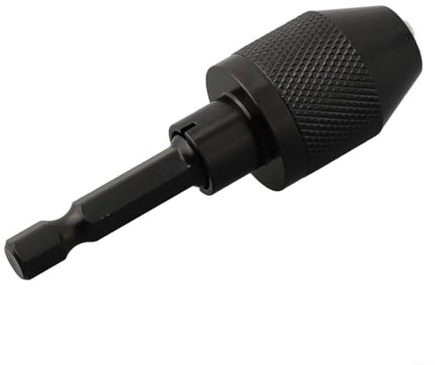 Adatta i tuoi utensili elettrici Mandrino autoserrante da 35,5 cm con funzione di attacco esagonale a cambio rapido