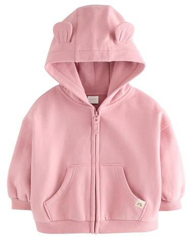 NEXT Mädchen Standard Kapuzenjacke Rose Pink 92-98