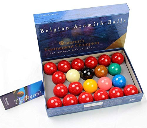Aramith Tournament Champion Snookerball-Set, 5,1 cm, 4,8 cm