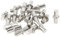 sourcing map 30 Stück Regalbodenträger Regalhalterung Pin Regal Schrank Regal Kasten für Stifte Nägel 17 mm