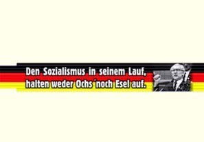 Zollstock Den Sozialismus in seinem Lauf - DDR Traditionsprodukt - DDR Geschenk