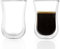 Stölzle Lausitz Gläser Coffee 'N More 2er Set I Thermogläser doppelwandig geeignet als Teegläser, Cappuccino Gläser und Kaffeegläser I Latte Macchiato Gläser doppelwandig – 230 ml