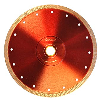 Diamant Trennscheibe extra dünn Durchmesser 230 mm, Aufnahme 25,4mm für extra harte Fliesen Steinzeug Naturstein.