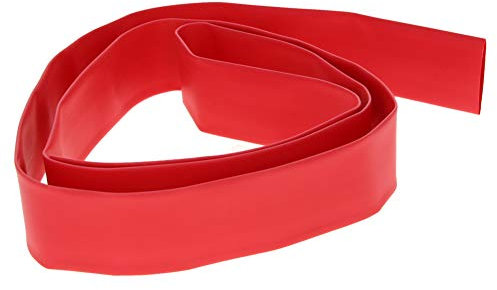Othmro 1pc Heat Shrink Tubing, Ratio 2:1 Electric Insulation Tube, 18mm ID Heat Shrink Sleeving 1m Length Cable Protector (Red)