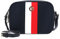 Tommy Hilfiger Damen Handtasche Tasche Schultertasche Poppy Crossover Blau