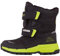 Kappa Unisex Kinder Stiefel Winterschuh gefüttert Stylecode 260903K Schwarz, Schuhgröße:30 EU