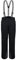 AOLI RAY Herren Skihose Snowboardhose Wasserdicht Gefüttert Trägerhose Wanderhose Schneehose Winddicht Winter Outdoorhose mit 4 Taschen Schwarz S