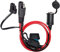 YETOR SAE Adattatore per accendisigari femmina presa, presa con fusibile 15A, cavo di amplificazione della batteria 12V-24V SAE esteso con 2FT.