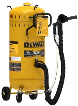 DEWALT Abrasive BlastVac for Clean, Portable Sandblasting, 120V, 5.5 – 6.5 SCFM @ 115PSI (DXCM009-0369)