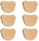 Boutons de porte en bois, boutons de tirage en bois, boutons de tiroir ronds, 6 paquets de crochets à chapeau en bois, crochets décoratifs en bois for porte-manteau, for la maison, la cuisine, la sall