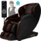PUDO Massagesessel Ganzkörpermassage Massage Chair: Massagestuhl Massage Sessel mit Wärmefunktion Massage Stuhl Rücken Beine Foot Fuß Massage Full Body Zero Gravity Braun