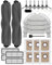 iRobacc Accessoires de rechange pour aspirateur Dreame D10 Plus/D10s Plus, 2 brosses principales, 6 brosses latérales, 4 filtres Hepa, 4 chiffons de nettoyage, 6 sacs à poussière, kit d'accessoires de