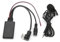 DEMULAX Audio Cable, Bluetooth 5.0 Car Stereo Microphone with Audio Cable Replacement, for Pioneer Radio IP‑BUS Adapter vehicle audio mic adapter