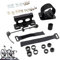 Supporto Bici per Trasporto, Gancio Rapido Sgancio, Lega Alluminio Antiscivolo, 240g, 11x5.8x3.8cm, Senza Attrezzi, per Auto Camion Muro Deposito Biciclette