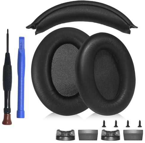 Aiivioll XM3 Ersatzset für Sony WH-1000XM3,Ohrpolster & Kopfbügel