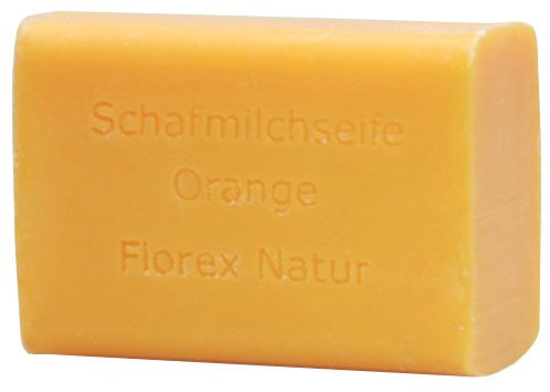 Orange Florex Schafmilchseife