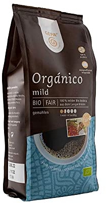 Gepa Orgánico, mild gemahlen, 250g