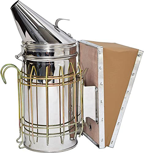 Fumoir en acier inoxydable avec bouclier thermique