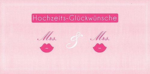 Hochwertige Hochzeitskarte, Glückwunschkarte, gleichgeschlechtlich Frau & Frau