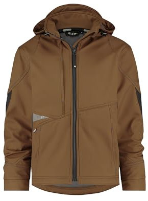 Softshell Gravity PES21 (280gr) BRAUN/GRAU 3XL
