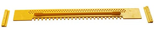 Germerott Bienentechnik 5 x Fluglochschieber Gelb aus Kunststoff 430 mm lang Preis pro Stück 3,18 Euro