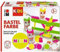 Marabu 0304000000002 - KiDS Bastelfarbe NEON, 4er-Set, 3 x fluoreszierende Tagesleuchtfarben und 1 x Bastelfarbe Weiß als Grundierung, leuchtet unter UV-Licht, auswaschbar ab 30°C, parabenfrei, vegan