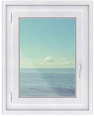 Fenster-Deko Fensterbild I Sonnenschutz Fenster Aufkleber I Deko für Bad, Küche, Kinderzimmer - Farbecht, Robust, Lichtdurchlässig - Made in Germany