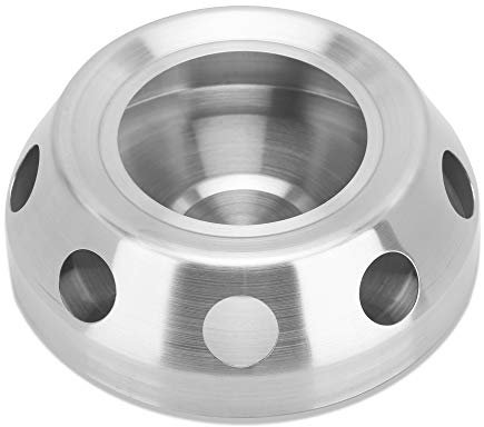 Intirilife Réchaud en Argent – Chauffe Théière en Acier Inoxydable pour Théières Résistantes à la Chaleur – pour Le Café, Le Thé, Les Aliments utilisable avec Bougie à Chauffe-Plat et Chandelle
