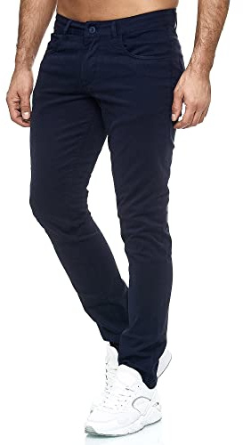 Tazzio Jeans Herren Slim Fit Stretch Jeanshose Hose Denim 165251 (34W/36L, Navyblau)