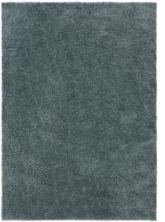 benuta Basic Hochflorteppich Soho - blau 200x290 cm - Kuschelig Weicher Teppich im Minimalistischen Look - Pflegeleicht - Fußbodenheizung Geeignet