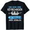 Keyboarder Geschenk Musiker Fun Sprüche Musik Piano Zubehör T-Shirt
