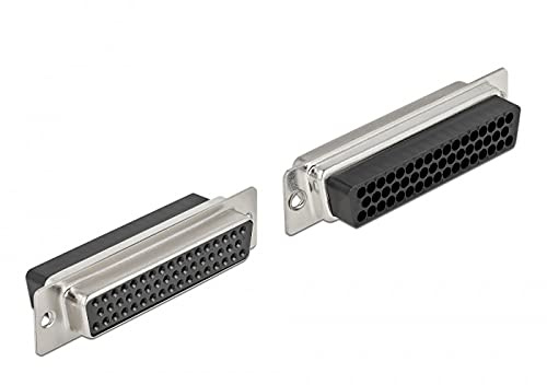 Delock D-Sub HD 50 Pin Crimp Buchse, Metall