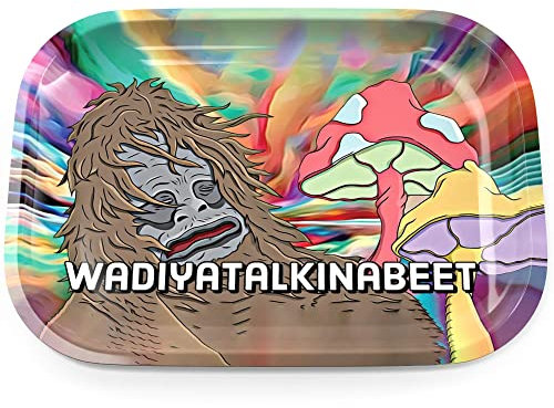 UkGlass Rolling Tray - Metal Rolling Tray - Essential Smoking Accessories Kit - Large Rolling Tray Kit (Rolling Tray),