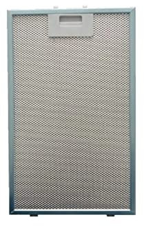 Dunstabzugshaube, kompatibel mit 11010157, 345 x 200 mm, Fettfilter für Dunstabzugshaube, Aluminium, 34,5 x 20,0 cm