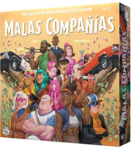 Aporta Games - Malas Compañías - Juego de Mesa en Español