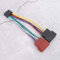 Cable Adaptateur Faisceau, Adaptateur Auxiliaire ISO 16 Broches, Autoradio Stéréo ISO Connecteur de Faisceau de Câblage Câble Adaptateur pour Prise Standard ISO 16 Broches Connecteur Autoradio