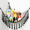 Toy Hammock For Stuffed Animals Storage Teddy Hammock Macrame Boho Teddy Bear Storage Hammock Plush Toy Storage Net Soft Toy Net Hammock For Teddies Corner Hanging Toy Storage Holder For Kids Room
