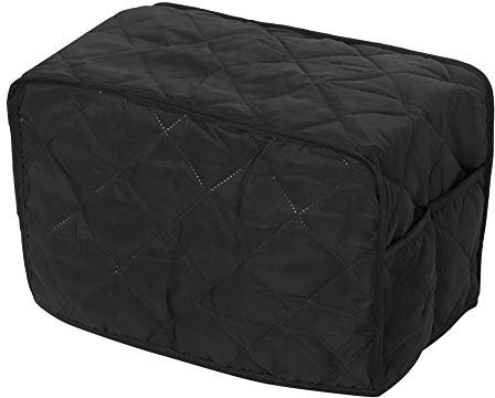Kuuleyn 16.0x9.1x10.0in Air Fryer Cover, Appliance Dust Cover Waterproof for Instant Pot,Household Square Soup Pot Cooker Dustproof Cover Protector for Home Kitchen(black)