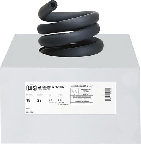 Hochtemperatur-Solarisolierung 22-13 Ø22mm Dämmdicke 13mm Lä
